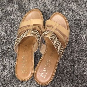 Italian shoemaker wedges